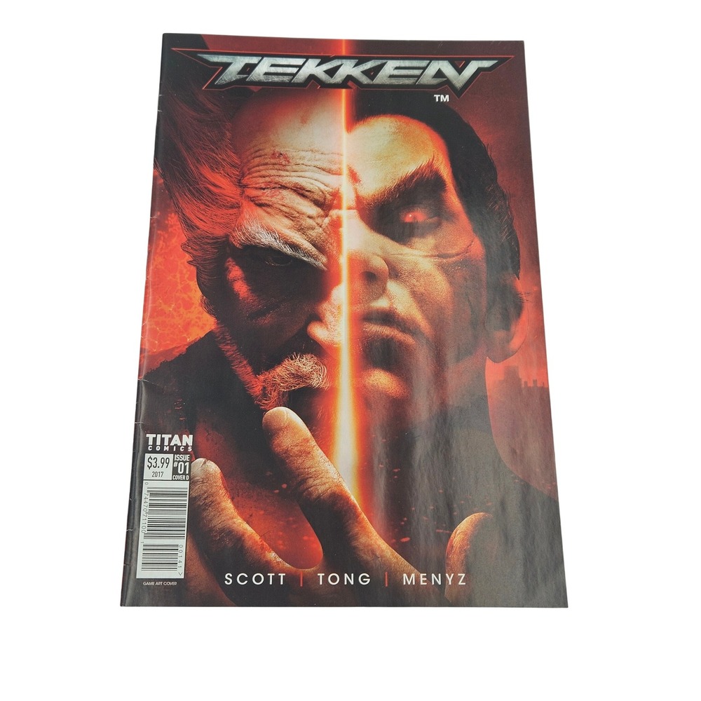 Tekken Comic Book Titan Comics Issue 1 Game Art Cover Collectible‎